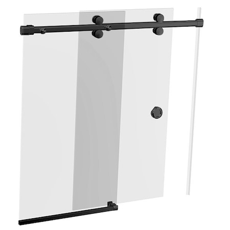 Cr Laurence Bristol Series Slider 180 Degree Matte Black BR178MBL